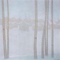 Nevicata a Dolonne - 1970 - 70x70